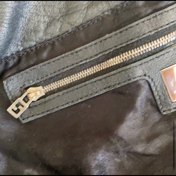 Vintage Fendi Mama Baguette Leather Shoulder Bag - Picture 11 of 15